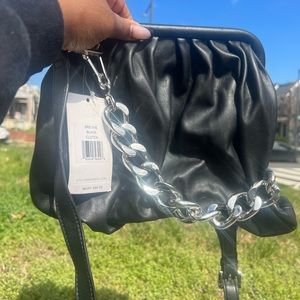 Brand new black Steve Madden cross body